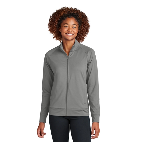 Sport-Tek Ladies Sport-Wick Stretch Full-Zip Cadet Jacket... from ASI 84863 SanMar