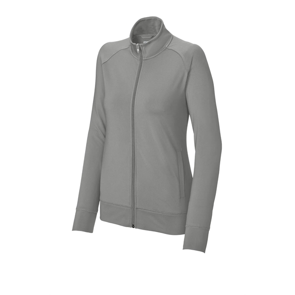 Sport-Tek Ladies Sport-Wick Stretch Full-Zip Cadet Jacket... from ASI 84863 SanMar