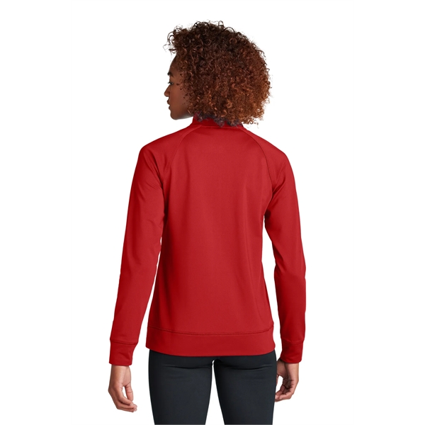Sport-Tek Ladies Sport-Wick Stretch Full-Zip Cadet Jacket... from ASI 84863 SanMar