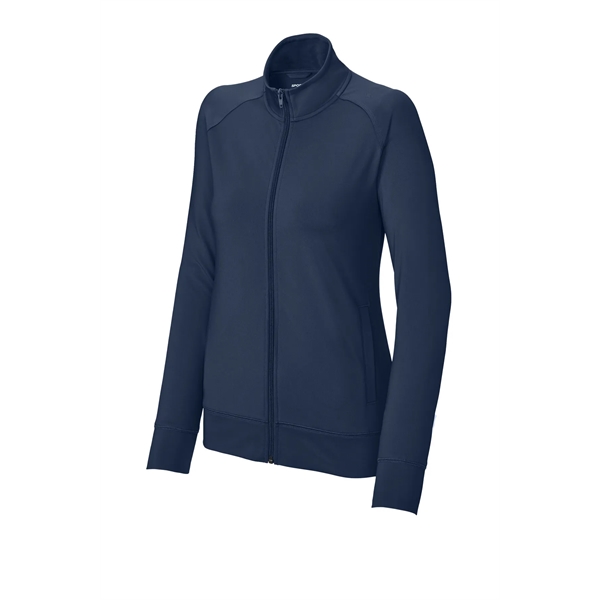 Sport-Tek Ladies Sport-Wick Stretch Full-Zip Cadet Jacket... from ASI 84863 SanMar