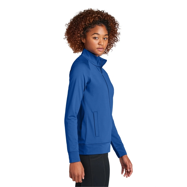 Sport-Tek Ladies Sport-Wick Stretch Full-Zip Cadet Jacket... from ASI 84863 SanMar