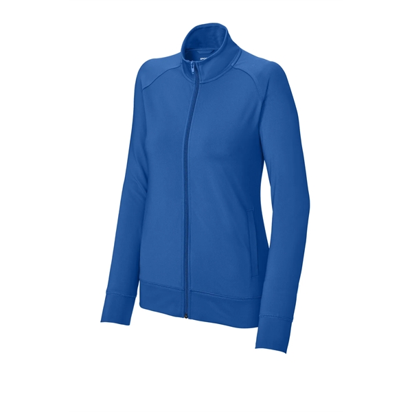 Sport-Tek Ladies Sport-Wick Stretch Full-Zip Cadet Jacket... from ASI 84863 SanMar
