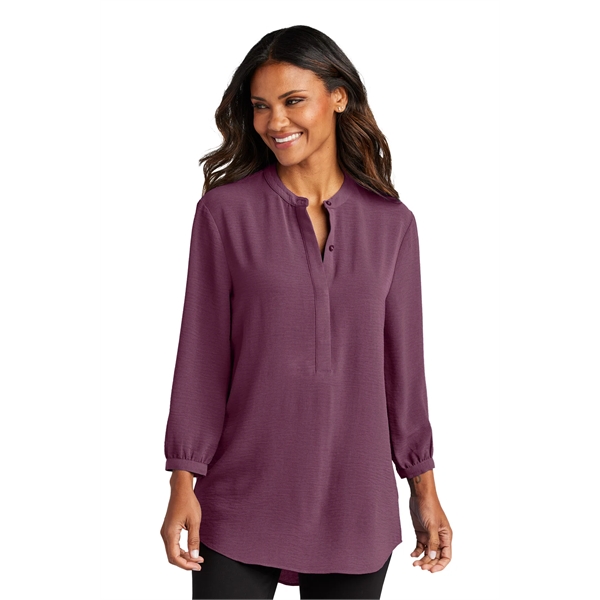 Port Authority Ladies 3/4-Sleeve Textured Crepe Tunic... from ASI 84863 SanMar