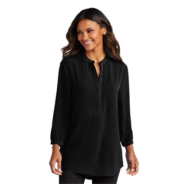 Port Authority Ladies 3/4-Sleeve Textured Crepe Tunic... from ASI 84863 SanMar