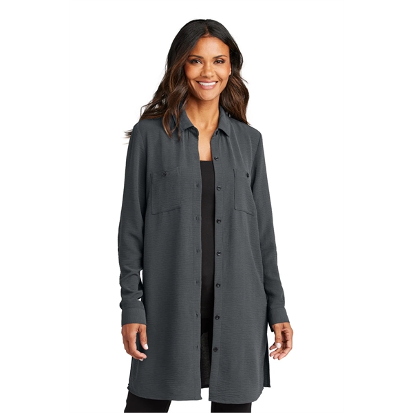 Port Authority Ladies Textured Crepe Long Tunic... from ASI 84863 SanMar