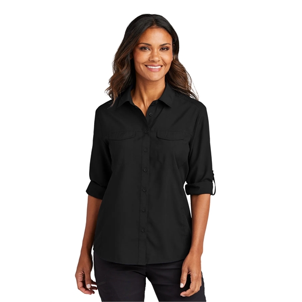 Port Authority Ladies Long Sleeve UV Daybreak Shirt... from ASI 84863 SanMar