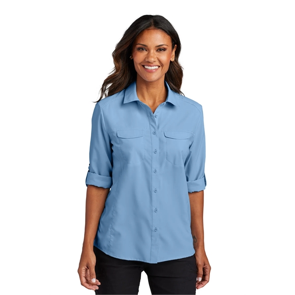 Port Authority Ladies Long Sleeve UV Daybreak Shirt... from ASI 84863 SanMar