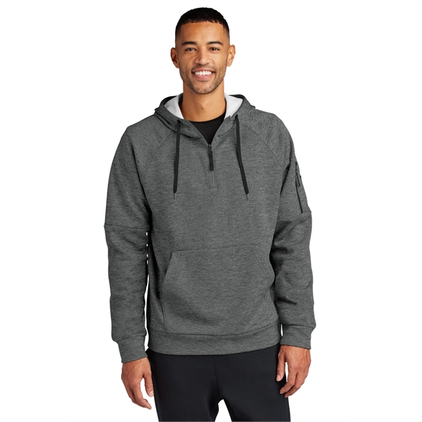 Nike Therma-FIT Pocket 1/4-Zip Fleece Hoodie... from ASI 84863 SanMar