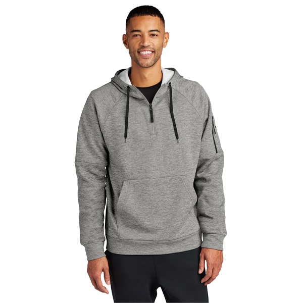 Nike Therma-FIT Pocket 1/4-Zip Fleece Hoodie... from ASI 84863 SanMar