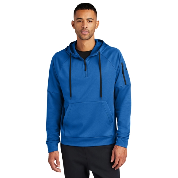 Nike Therma-FIT Pocket 1/4-Zip Fleece Hoodie... from ASI 84863 SanMar