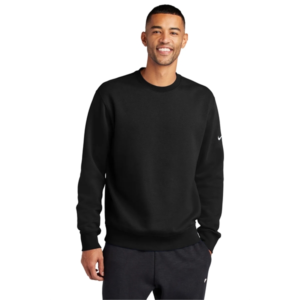 Nike Club Fleece Sleeve Swoosh Crew... from ASI 84863 SanMar