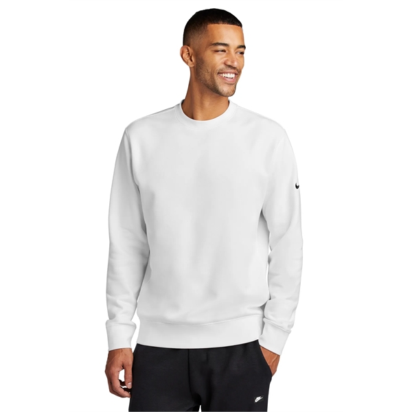 Nike Club Fleece Sleeve Swoosh Crew... from ASI 84863 SanMar