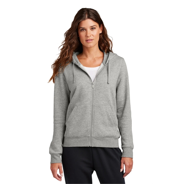 Nike Ladies Club Fleece Sleeve Swoosh Full-Zip Hoodie... from ASI 84863 SanMar