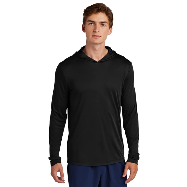 Sport-Tek Posi-UV Pro Long Sleeve Hoodie... from ASI 84863 SanMar