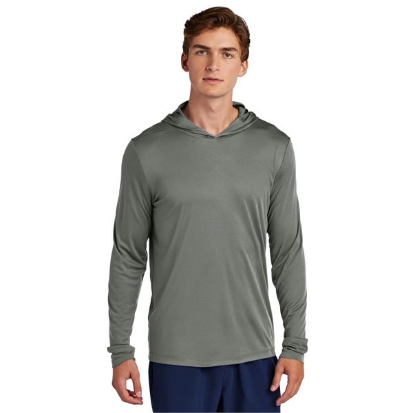 Sport-Tek Posi-UV Pro Long Sleeve Hoodie... from ASI 84863 SanMar