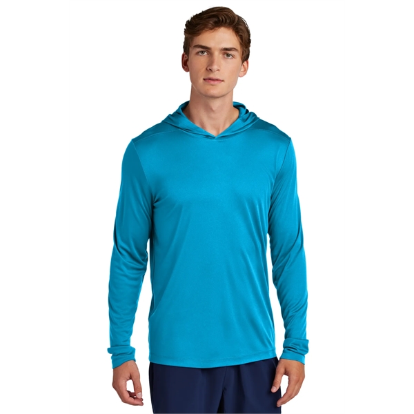 Sport-Tek Posi-UV Pro Long Sleeve Hoodie... from ASI 84863 SanMar