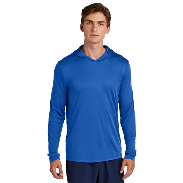 Sport-Tek Posi-UV Pro Long Sleeve Hoodie... from ASI 84863 SanMar