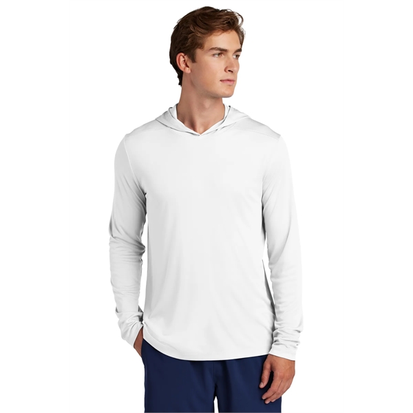 Sport-Tek Posi-UV Pro Long Sleeve Hoodie... from ASI 84863 SanMar