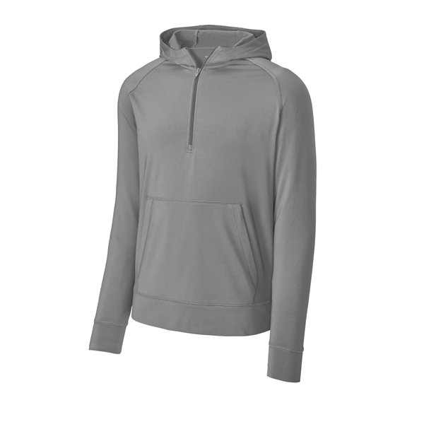 Sport-Tek Sport-Wick Stretch 1/2-Zip Hoodie... from ASI 84863 SanMar
