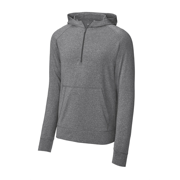 Sport-Tek Sport-Wick Stretch 1/2-Zip Hoodie... from ASI 84863 SanMar