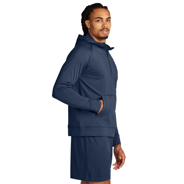 Sport-Tek Sport-Wick Stretch 1/2-Zip Hoodie... from ASI 84863 SanMar