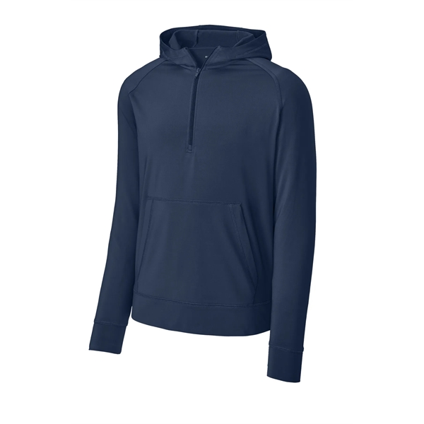 Sport-Tek Sport-Wick Stretch 1/2-Zip Hoodie... from ASI 84863 SanMar