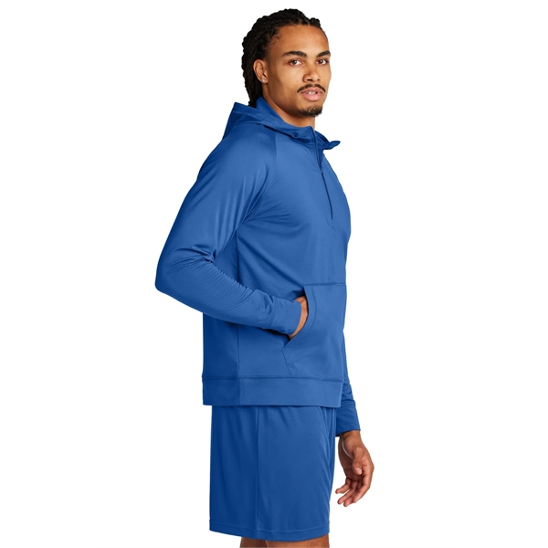 Sport-Tek Sport-Wick Stretch 1/2-Zip Hoodie... from ASI 84863 SanMar