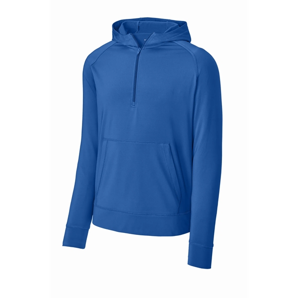 Sport-Tek Sport-Wick Stretch 1/2-Zip Hoodie... from ASI 84863 SanMar