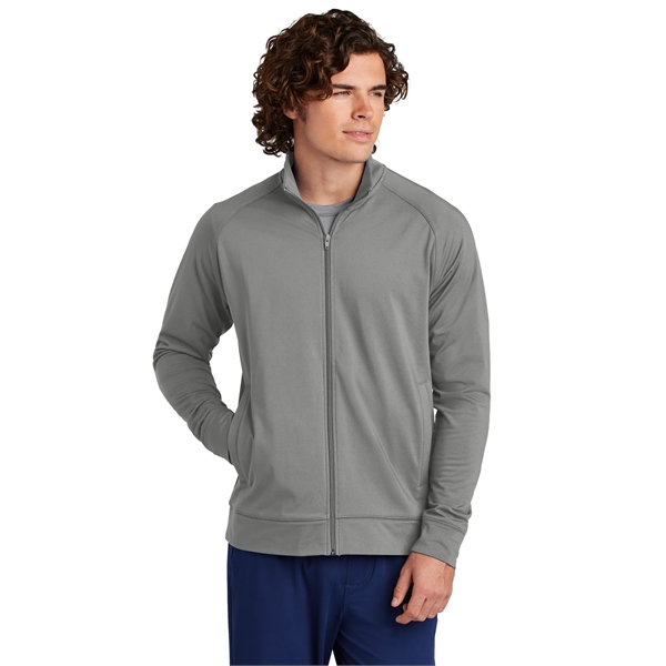Sport-Tek Sport-Wick Stretch Full-Zip Cadet Jacket... from ASI 84863 SanMar