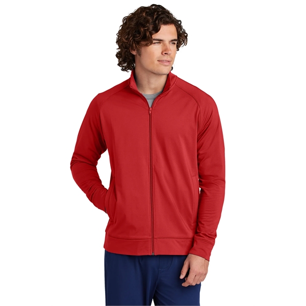 Sport-Tek Sport-Wick Stretch Full-Zip Cadet Jacket... from ASI 84863 SanMar