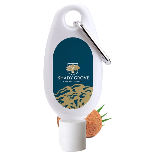 Coconut-scented SPF30 sunscreen... from ASI 61966 HPG / Mixie