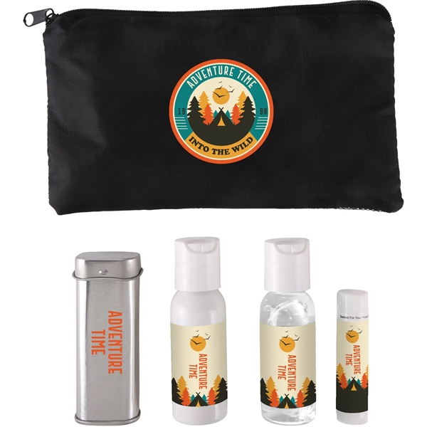 Includes SPF 30 sunscreen lotion & aloe vera gel, SPF 15... from ASI 61966 HPG / Mixie