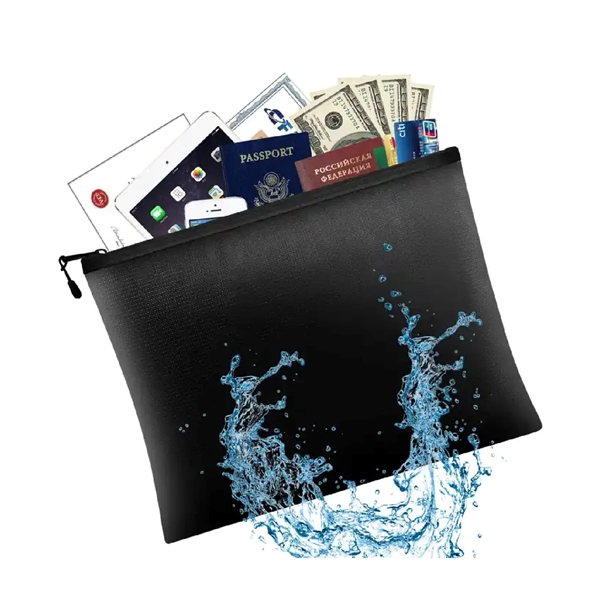 Waterproof and fireproof document bag plus 1 color silkscreen imprint on... from ASI 37218 Athena Promo (tm)