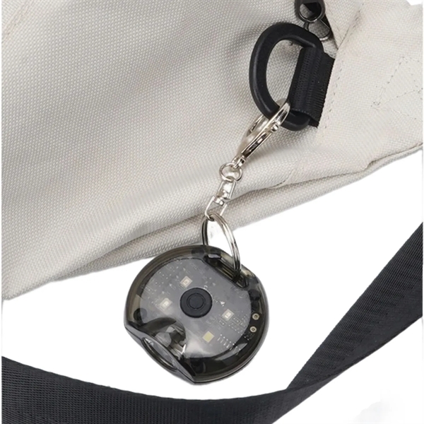 Type-C rechargeable pocket LED light keychain plus 1 color silkscreen imprint... from ASI 37218 Athena Promo (tm)