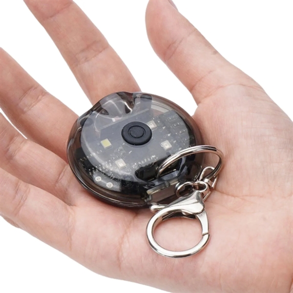 Type-C rechargeable pocket LED light keychain plus 1 color silkscreen imprint... from ASI 37218 Athena Promo (tm)