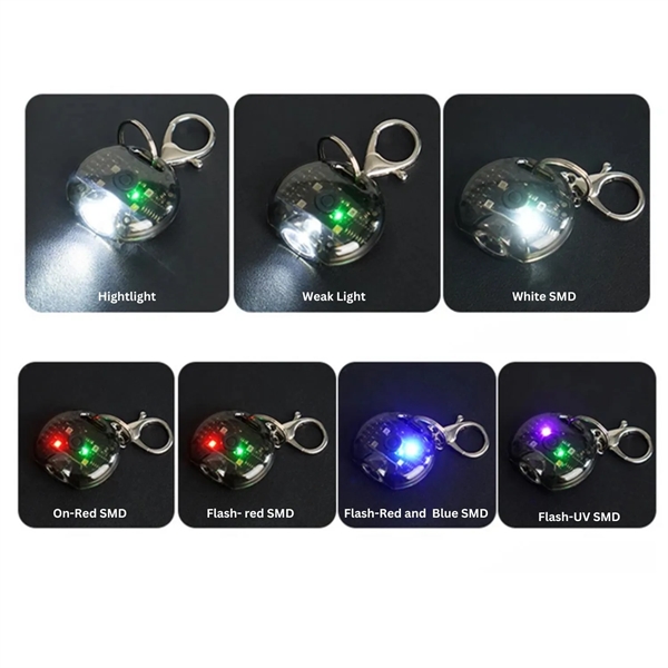Type-C rechargeable pocket LED light keychain plus 1 color silkscreen imprint... from ASI 37218 Athena Promo (tm)