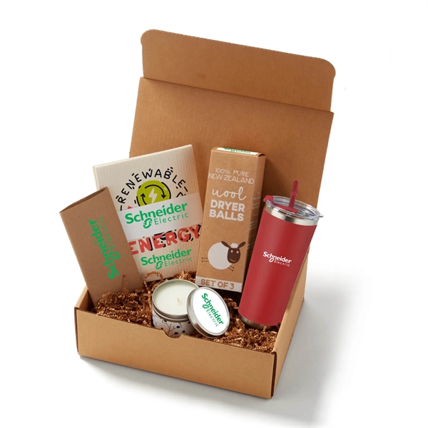Large sustainable kit filled with eco-friendly items.... from ASI 63549 Jornik Manufacturing Corp