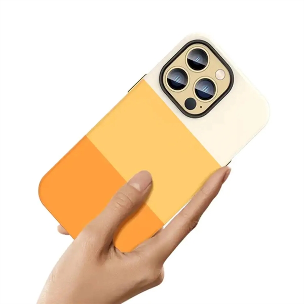 Tricolor shockproof mobile phone case plus 1 color silkscreen imprint on... from ASI 37218 Athena Promo (tm)