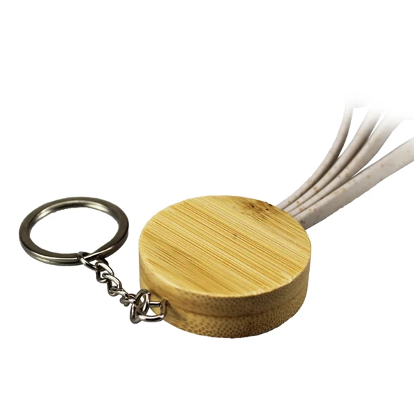 Cable with micro USB/lightning, Type-C and standard USB cables that unite... from ASI 63776 KTI Networks Inc / KTI Promo