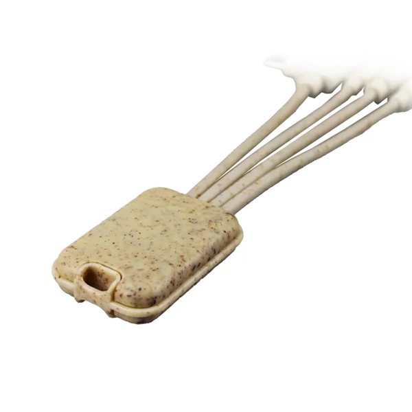 Cable with micro USB/lightning, Type-C and standard USB cables that unite... from ASI 63776 KTI Networks Inc / KTI Promo