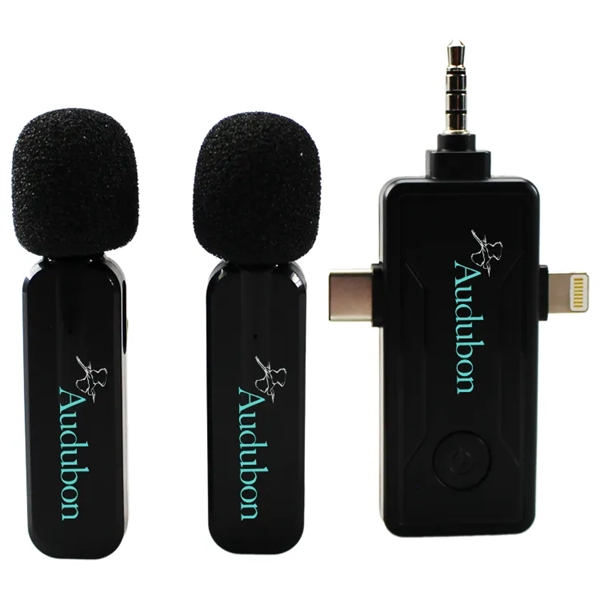 Wireless Microphone designed for professionals, influencers, and anyone who demands top-notch... from ASI 63776 KTI Networks Inc