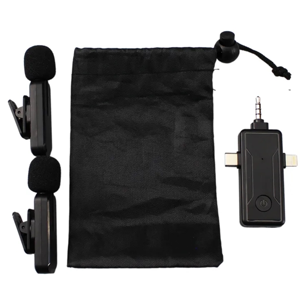 Wireless Microphone designed for professionals, influencers, and anyone who demands top-notch... from ASI 63776 KTI Networks Inc