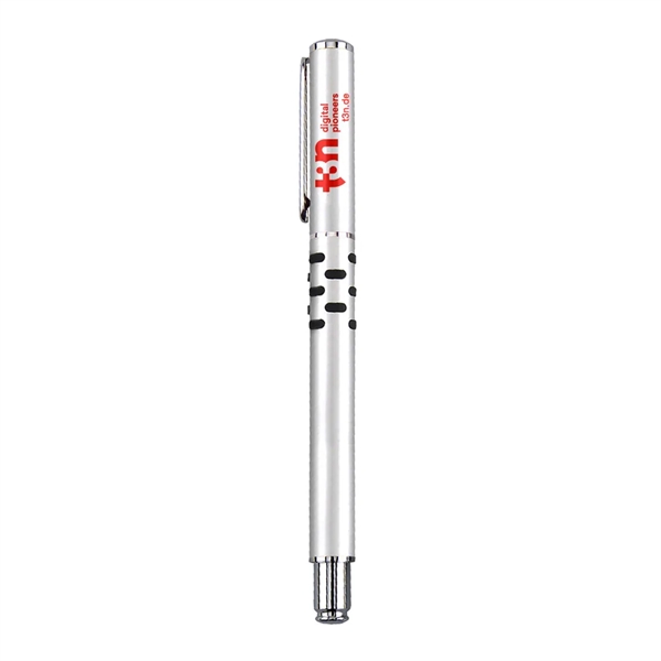 Roller ball pen with click action ballpoint and cap-off.... from ASI 31517 Admart Products / Admart Line