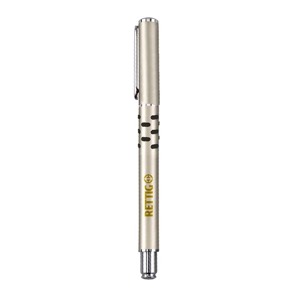 Roller ball pen with click action ballpoint and cap-off.... from ASI 31517 Admart Products / Admart Line