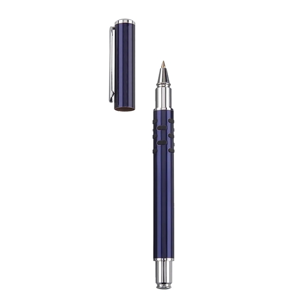 Roller ball pen with click action ballpoint and cap-off.... from ASI 31517 Admart Products / Admart Line