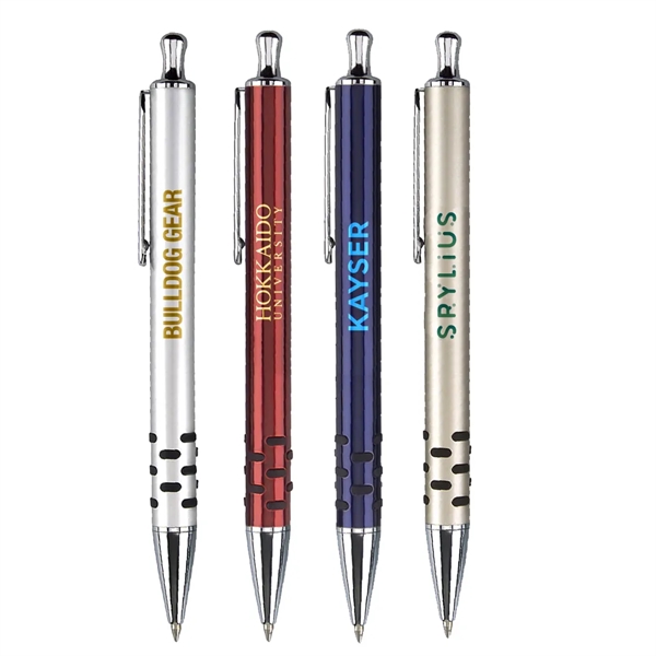 Click action ballpoint and cap-off rollerball pen.... from ASI 31517 Admart Products / Admart Line