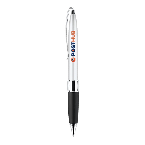 Twist action ballpoint pen with ultra soft rubber grip.... from ASI 31517 Admart Products / Admart Line