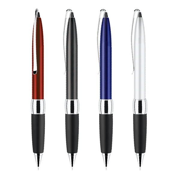 Twist action ballpoint pen with ultra soft rubber grip.... from ASI 31517 Admart Products / Admart Line
