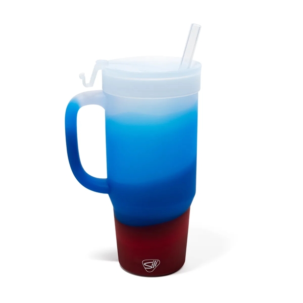 The Humbler Gift Set from Silipint: A 32 oz silicone straw... from ASI 87306 Silipint, Inc.