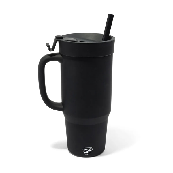 The Humbler Gift Set from Silipint: A 32 oz silicone straw... from ASI 87306 Silipint, Inc.